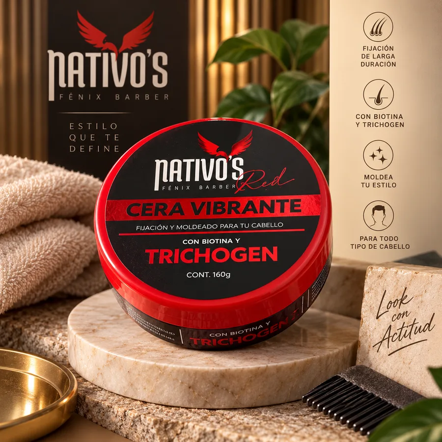 Cera Nativos Roja