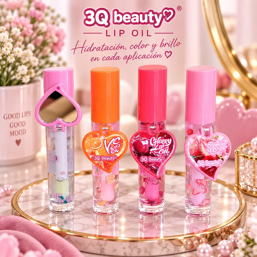 Lip gloss con espejito
