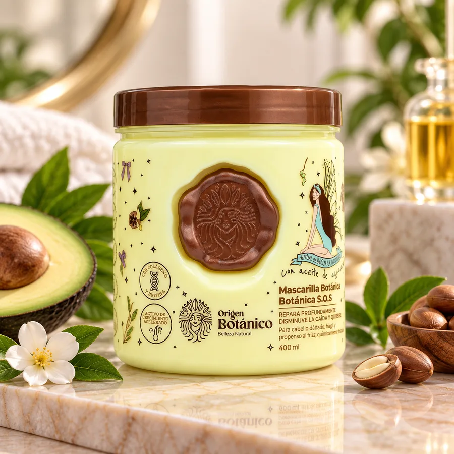 Mascarilla Bomba Origen Botanico