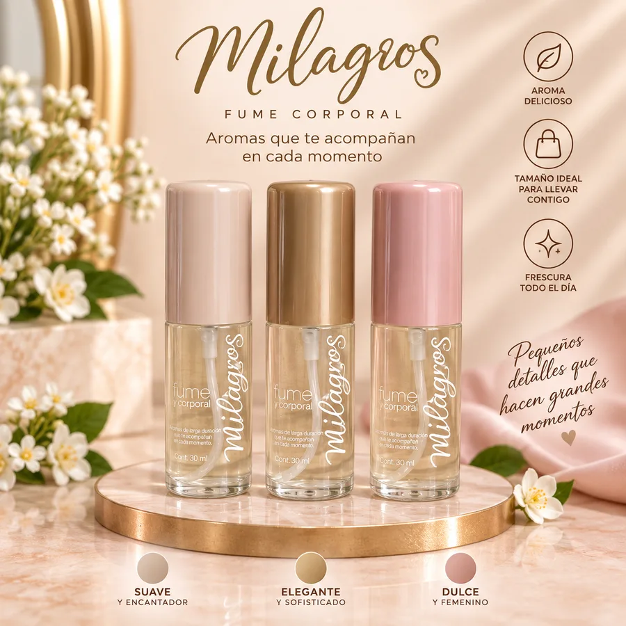 Perfume capilar milagros