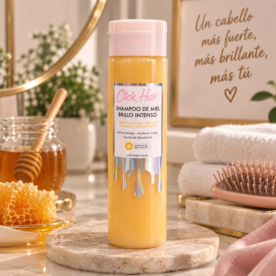 Shampoo de miel Click Hair