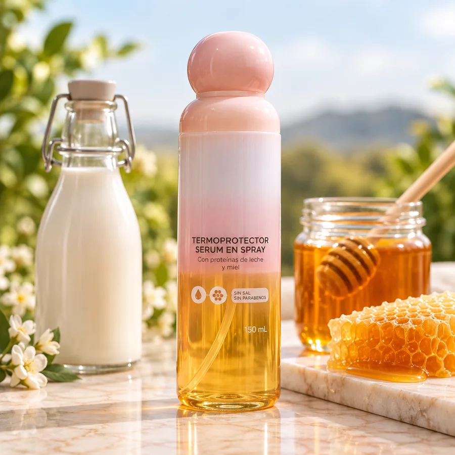 Termoprotector de leche y miel Click Hair